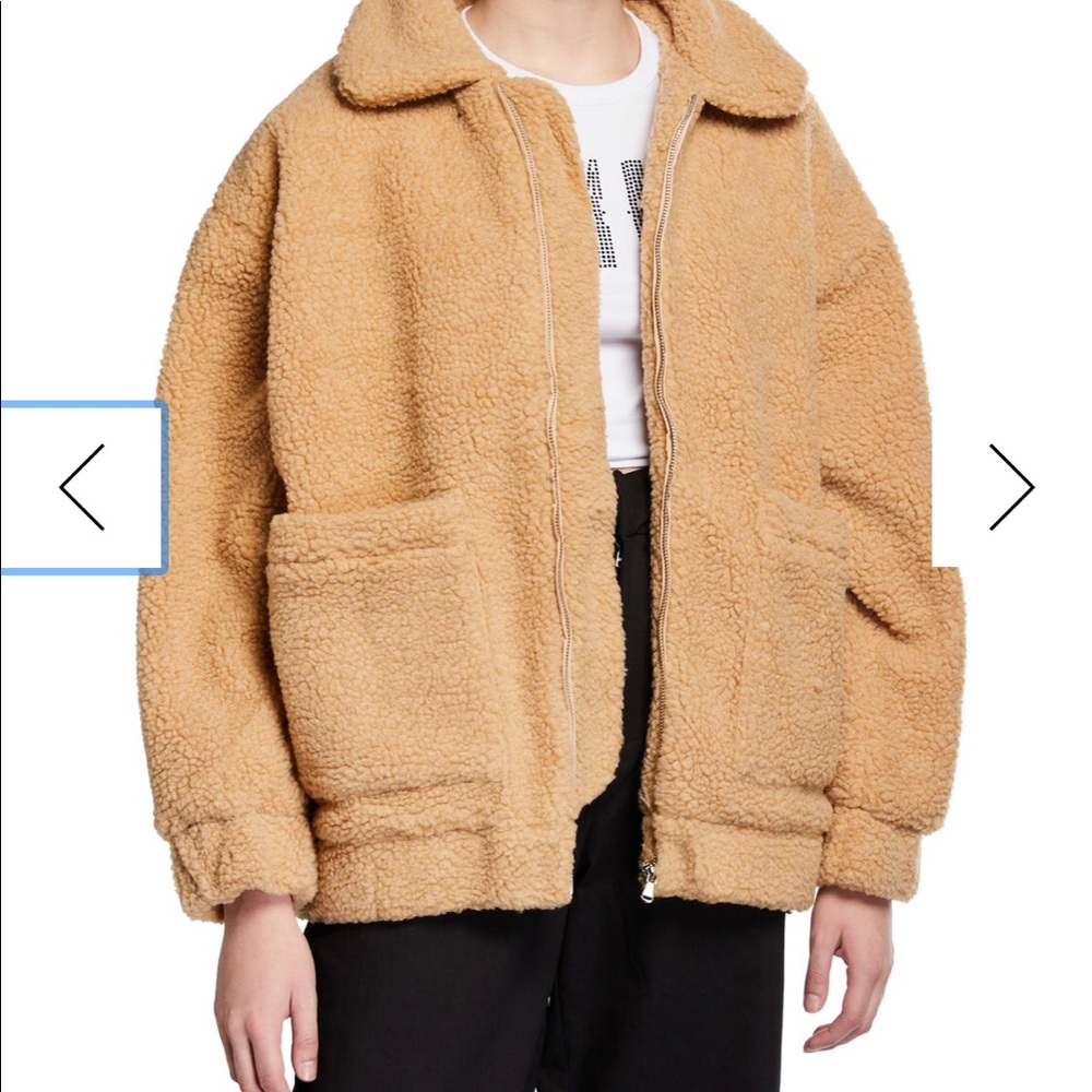 I. AM. GIA teddy coat